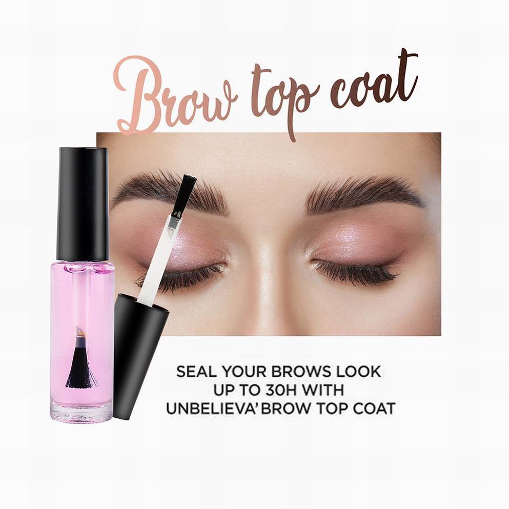 Brow Top Coat Cosmetic Waterproff Smudge Proof Seal Long Lasting