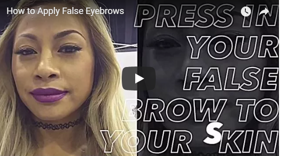 How to Apply Instabrows - False Brows