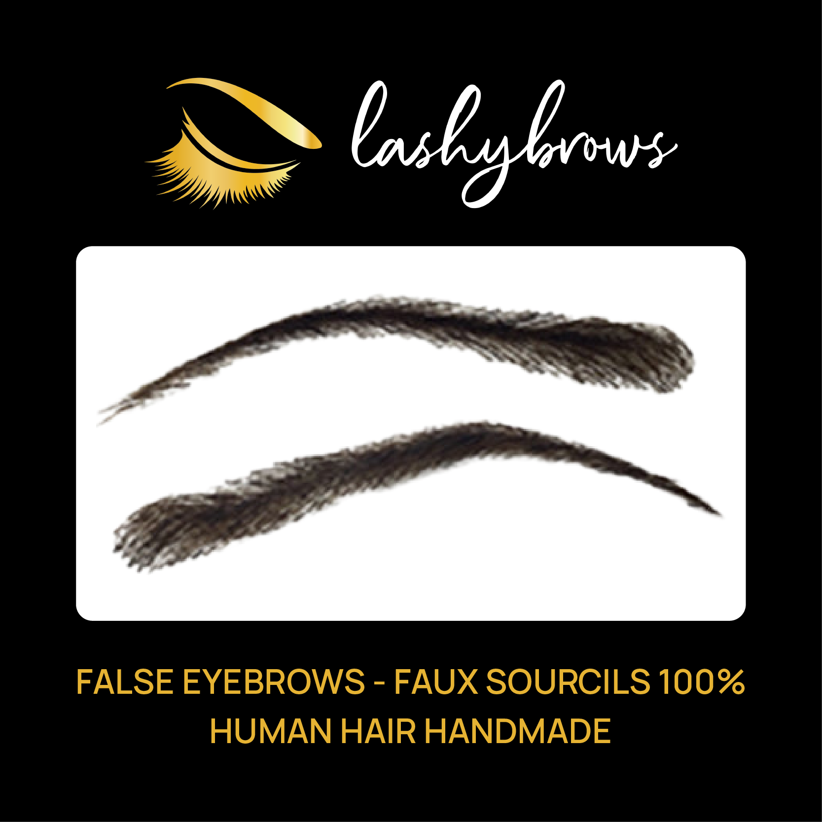INSTABROWS - CHARLIZE FALSE EYEBROW