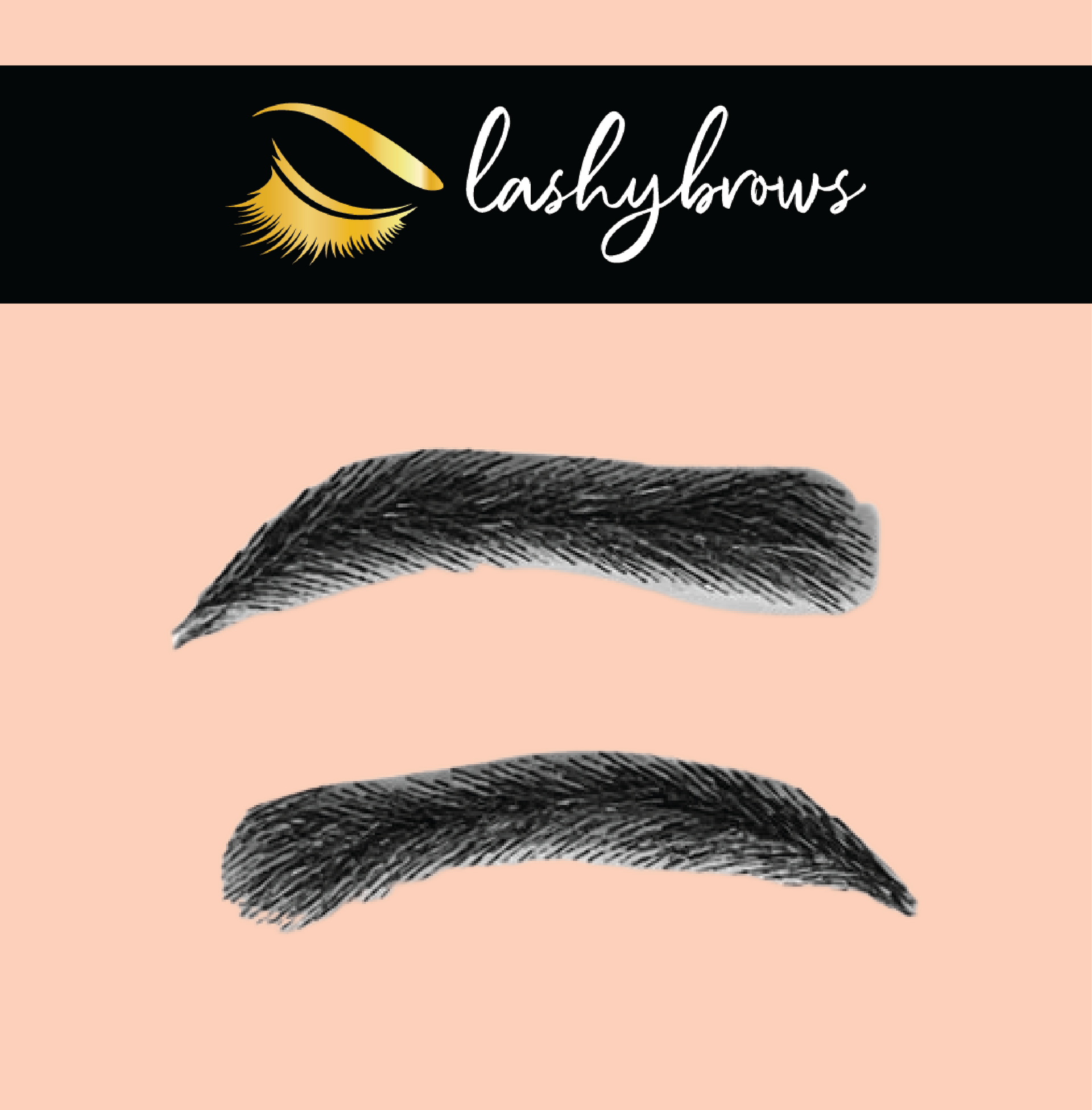 INSTABROWS -BRAD FALSE BROW FOR MEN