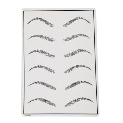 Eyebrow Tattoo Practice Skin for Microblading Permanent Makeup x 1