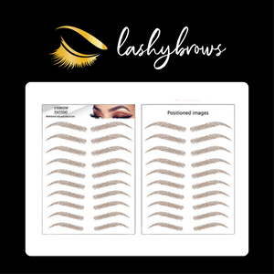 CHARLIZE- 4D Hair-Stroke Eyebrows Tattoos Natural and Waterproof