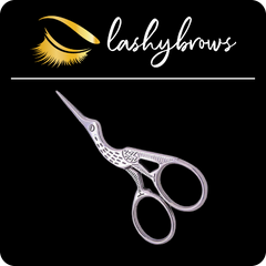 Eyebrow Shaping Scissors Stainless Steel (1pcs)