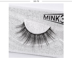 3D Mink False EyeLashes -Wispy Full 0.05mm SD67